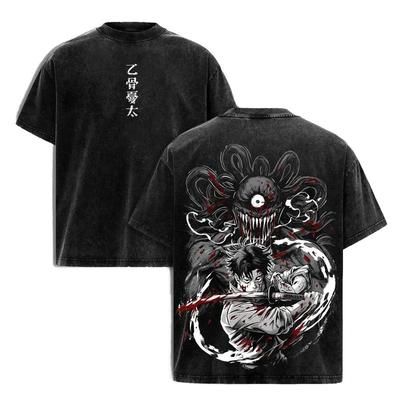 Jujutsu Kaisen Оккоцу Юта Манга Футболка Мужская Женская Одежда Винтажная Стиранная Оверсайз Футболка Летняя С Коротким Рукавом Хлопковые Футболки