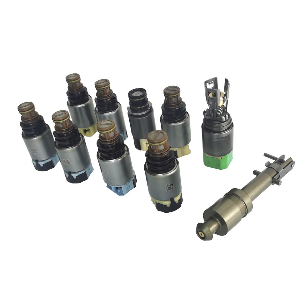 10pcs 8-Speed Automatic Transmission Solenoid Kit 8HP75 8HP50 For BMW