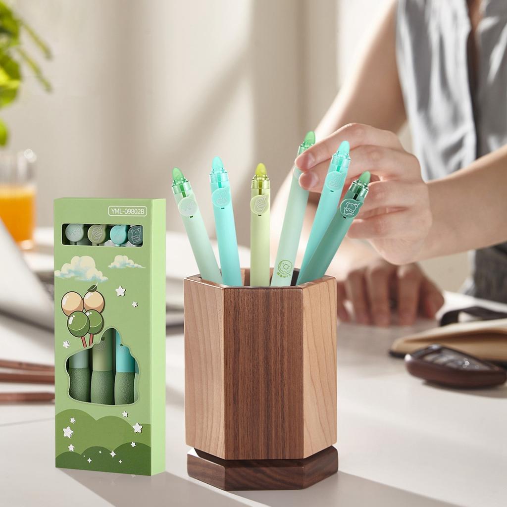 Набор нейтральных ручек, стержень ручки 0,5 мм, 4 синие нейтральные ручки, канцелярские принадлежности для студентов 0,8 мл