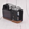 kinokoo XT5 Camera Case, FUJIFILM X-T5 Case, XT5 Cover, XT5 Body Case, PU Leather, Battery Replacement, Tripod Mountable (Brown)