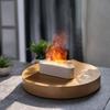 3D камин с эффектом пламени, аромадиффузор, 7 цветов, увлажнитель для дома
