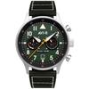 Hawker Hurricane Carey Dual Time Merville Green Dial Quartz AV-4088-02 Mens Watch