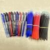 4pcs Pen+ 50 Refill Erasable Pen Set Refill 0.5mm Blue/Black/Red Ink Magic Erasable Ballpoint Pen School Office Stationery