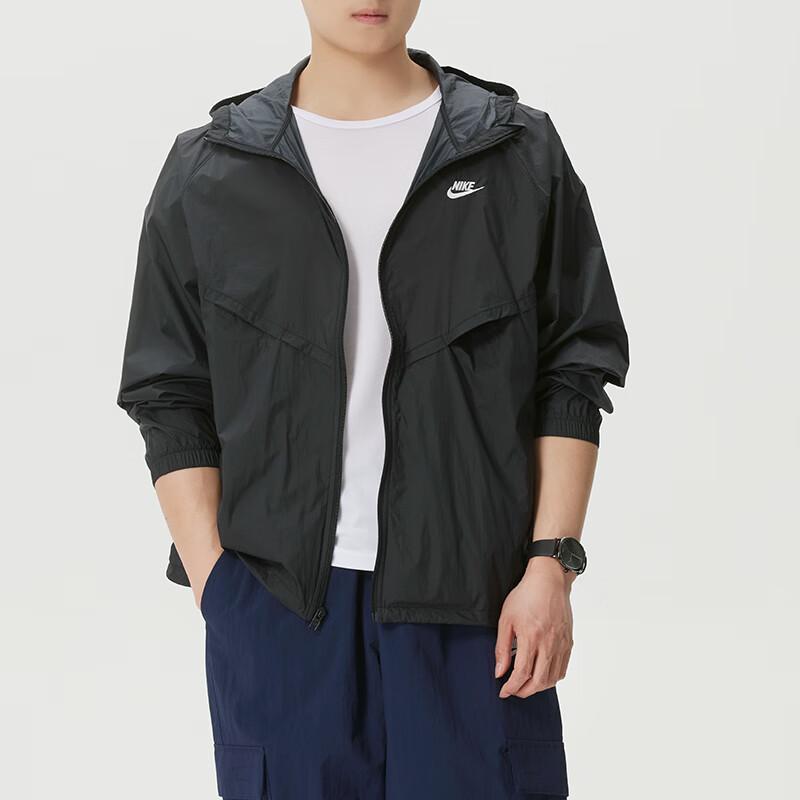 Nike Swoosh Спортивная куртка с капюшоном на молнии с длинным рукавом для улицы Мужские куртки IO9628-010