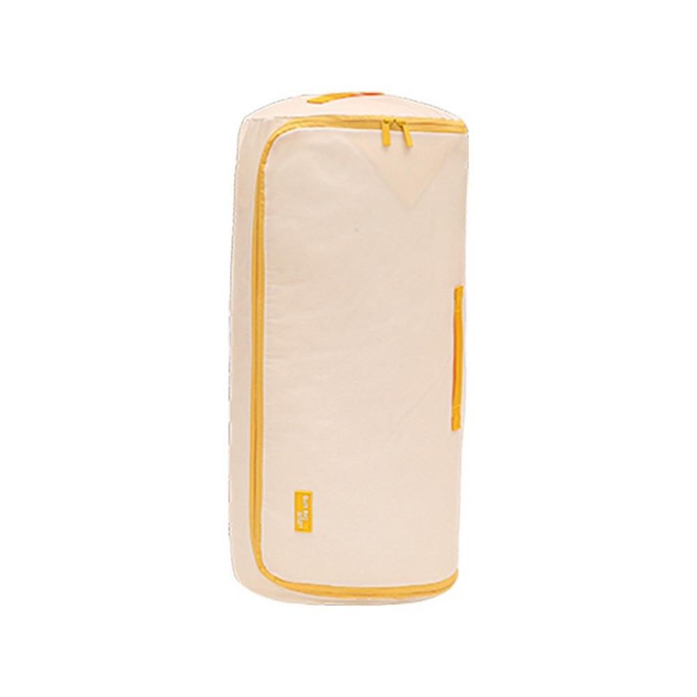 Влагозащитный цилиндрический мешок для хранения одеял Пылезащитный большой цилиндрический мешок для упаковки багажа На молнии Экономия места