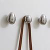 New Silver Ceramic Water Droplet Hook Entrance Hanging Clothes Hooks Decorative Hooks Key Hook Wall Shelf Storage Rack Organizer