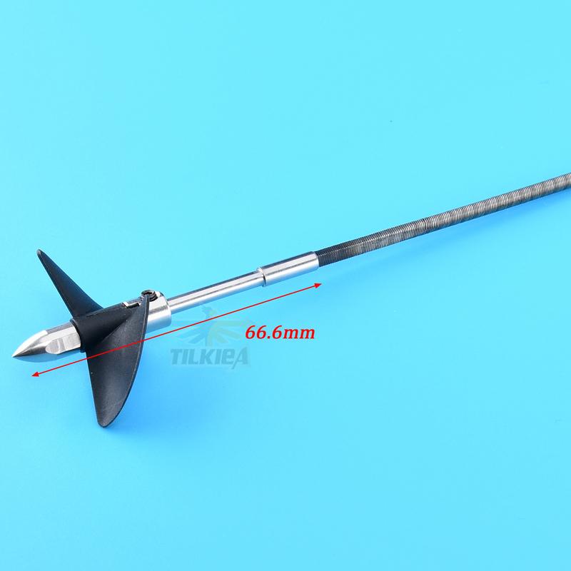 3.18mm Prop shaft 1/8'' 3.18mm Flex Cable Left Flexible L300mm Nut Drive Dog Plastic Pipe Brass Tube Strut for rc Boat
