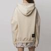 We11done Graffiti V2 Hoodie Beige Unisex Tops Cream WD-TH0-21-529-U-BG