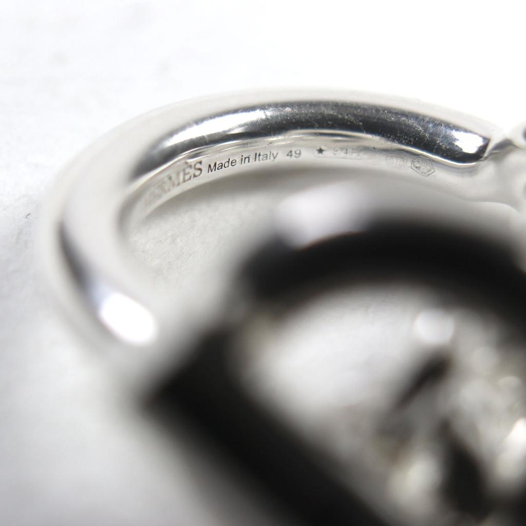 Отличное кольцо HERMES Croisette кольцо Аксессуары Серебро AG925 Б/у