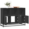 VidaXL Black Buffet 100x35x76 Cm Engineered Wood, Storage Cabinet, Entryway Furniture, Accent Furniture, Furniture of 849029