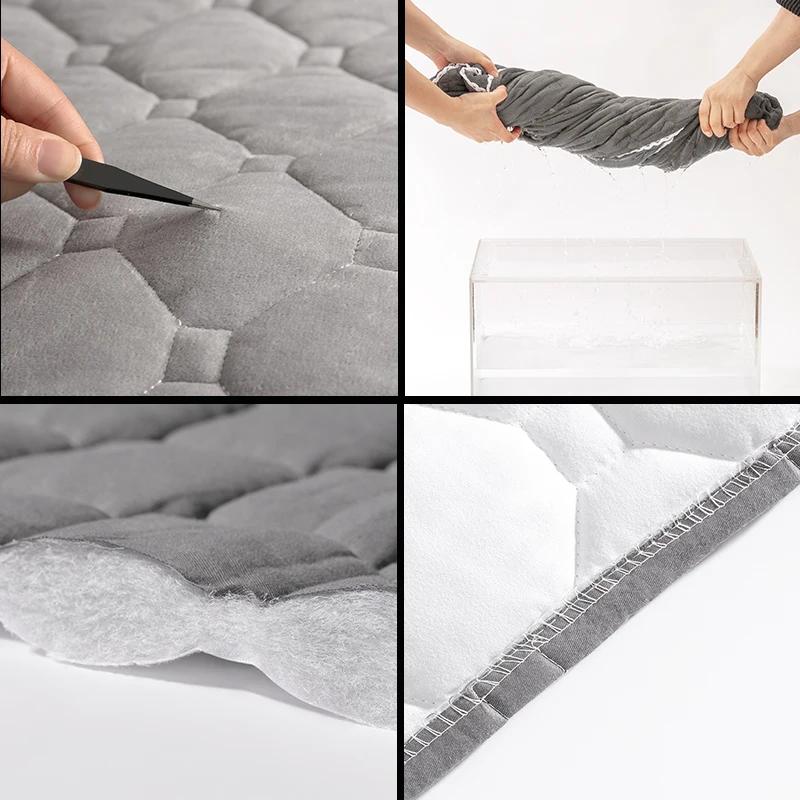 Роскошный клетчатый чехол на изголовье кровати, теплые бархатные чехлы на спинку кровати «все включено», мягкая кровать, защита от пыли, утолщенная защита для спины