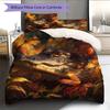 Crocodile Pattern Bedding Home Decoration Birthday Gift (1 * duvet cover + 2 * pillowcase, without core)