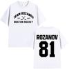 2026 New Heated Rivalry Ilya Rozanov 81 Gay Tshirts Mens Clothing Fashion Vintage T Shirts Cotton Casual Tshirt Streetwear