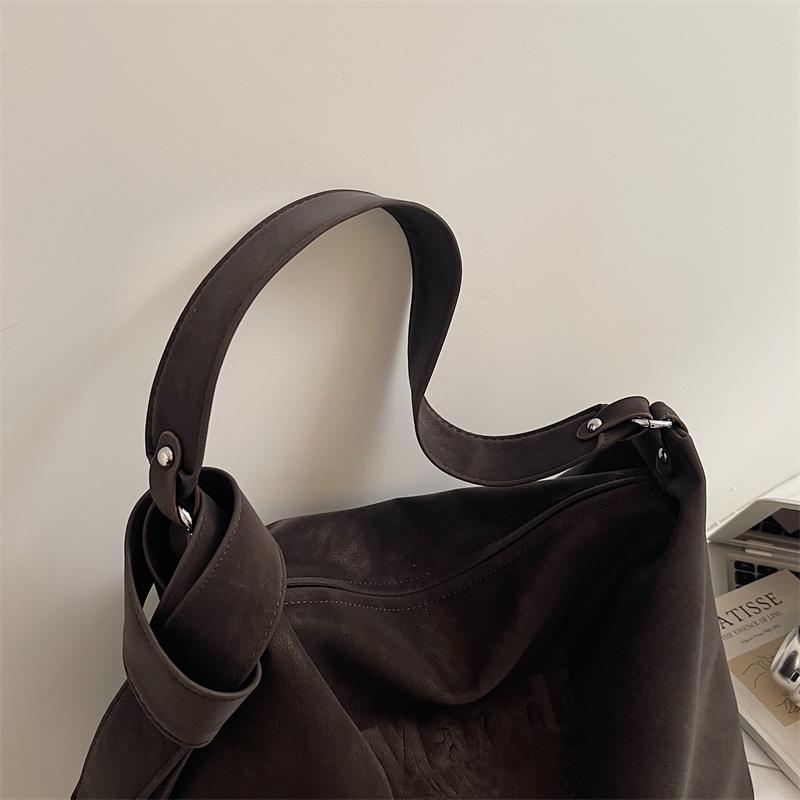 Модная женская сумка-хобо из ПУ-кожи с акцентным регулируемым ремнем, большая вместимость, повседневная сумка для поездок на работу, повседневной жизни, путешествий, покупок и других случаев