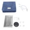 8 Pairs Circular Knitting Needle Set Interchangeable for Beginners with Case Stainless Steel