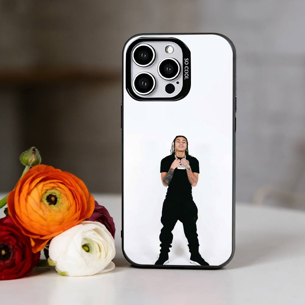 DD O-Osama Рэпер Чехол для телефона Для iPhone 17,16,15,14,13,12,11 Plus,Pro Max,XS,Красочный Серебряный Чехол для телефона Funda Cover