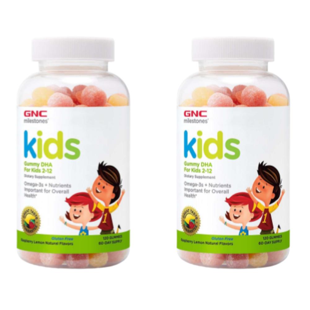 GNC Детские жевательные таблетки с ДГК 120 штук (Жевательные конфеты) x2 120 таблеток 2 шт. 120 таблеток