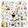 50 West Highland Graffiti Stickers Personalized Small and Fresh Ins Style Dog Decoration Mobile Suitcase Guka Stickers