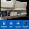 Carbon Fiber Interior Headlight Control Cover Trim For Toyota Corolla 2014-18