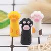 Cute Silicone Nipper Cover Sleeve Nail Cuticle Scissors Dead Skin Tweezers Cap