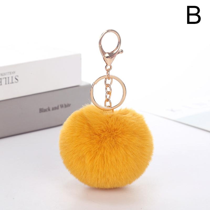 1 шт. автомобильные украшения брелки меховые пушистые плюшевые шарики сумочка ювелирные изделия женские подвески брелок мода