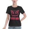 Popular On Social Ren Sick Boi Unisexs Tshirt Streetwear Travel Wear Top