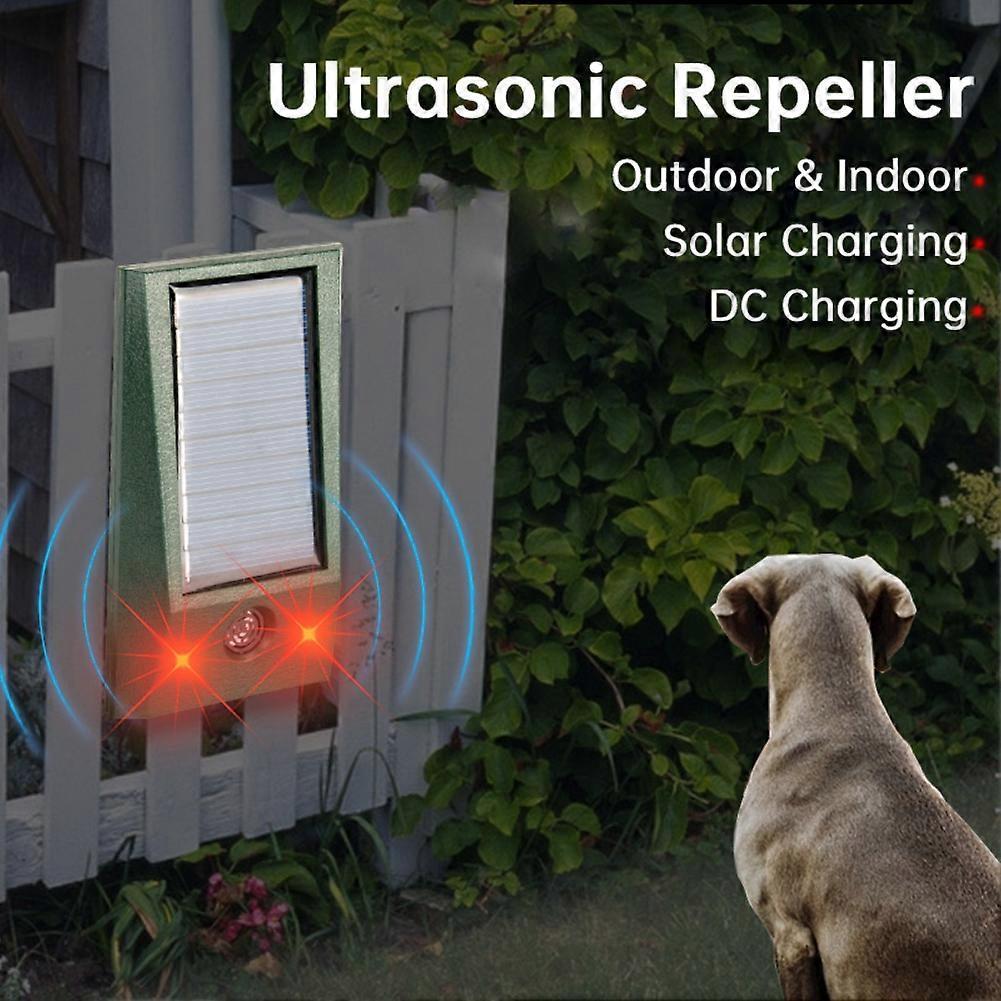Solar Powered Ultrasonic Electronic Bird Repellent IP58 Waterproof Pigeon Deterr