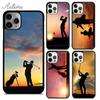 Чехол для телефона GOLF GOLFER GOLFING SUNSET для iPhone 11 12 13 14 Pro Max mini XR XS SE 2020 6S 7 8 Plus Samsung Galaxy S21 S22