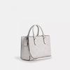 Coach Maggie Small Tote Bag In Signature Canvas White Chalk