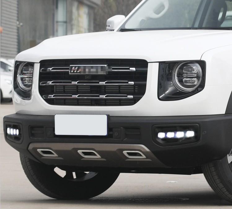 Haval Big Dog Трехцветные дневные ходовые огни и противотуманные фары для Haval Big Dog и Tank 300