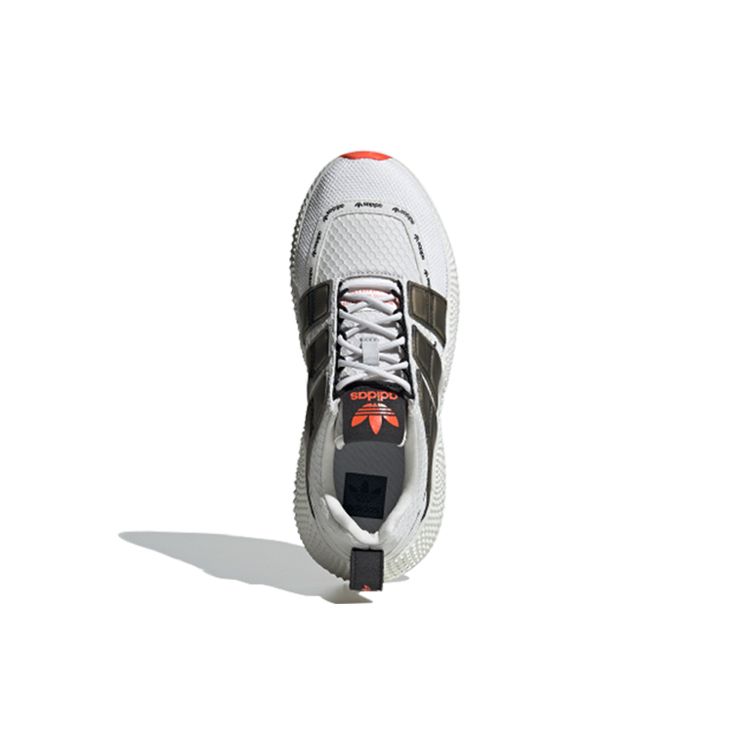 Adidas Оригинальные Prophere V2 Сетчатые С круглым носком На шнуровке Амортизация Нескользящие Низкие Кроссовки для образа жизни Мужские кроссовки Белый Палм FX3779