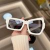 Classic Square Casual Fashion Sunglasses Women Men Vintage Stylish Oval Shaped Minimalist Female Male