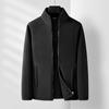 Qo'zichoq junidan katta o'lchamdagi tashqi polar fleece sviteri plyus semiz plyus o'lchamli qishki erkaklar polar fleece kurtkasi plyus baxmal qalinlashtirilgan