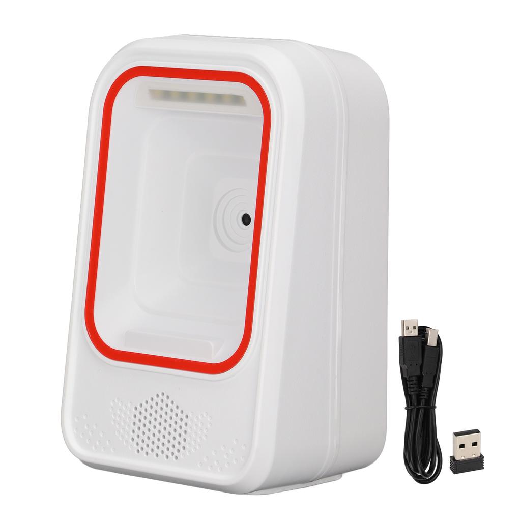 Сканер штрих-кода 1D 2D 2.4G BT проводной Hands Free стабильный сканер QR-кода для склада супермаркета