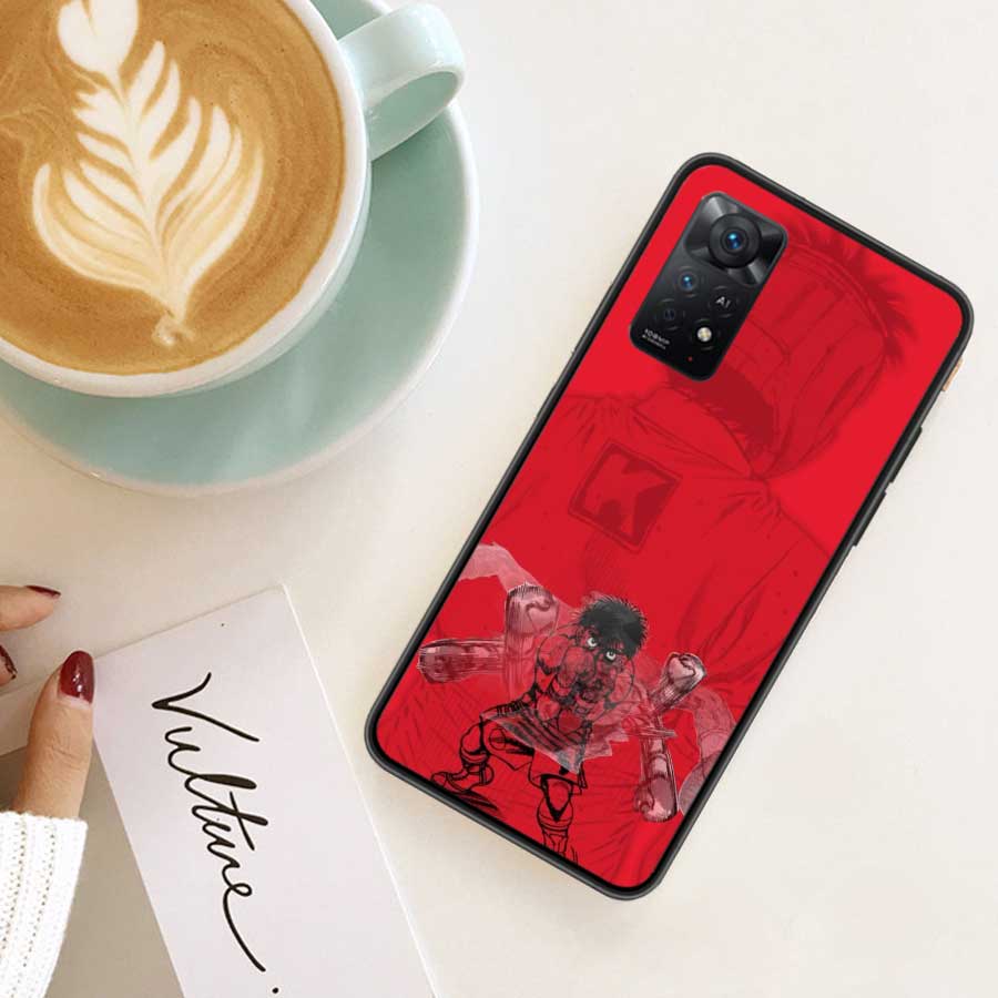 Чехол для телефона Hajime No Ippo для Xiaomi Redmi Note 12 Plus 12S 11 11T Pro 5G 11E 11S 4G 10 10S 9 9S 9T 8 8T 7 Защитная крышка Co