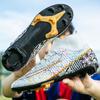 High-top Adult Football Shoes Men's and Women's Children's Spikes AG Broken TF Student Training Competition Grass Sports Shoes