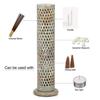 26.67 Cm Soapstone Marble Work Incense Holder Tea Light Candle Holder Diffuser Agarbaati Stands Free 6 Incense Sticks