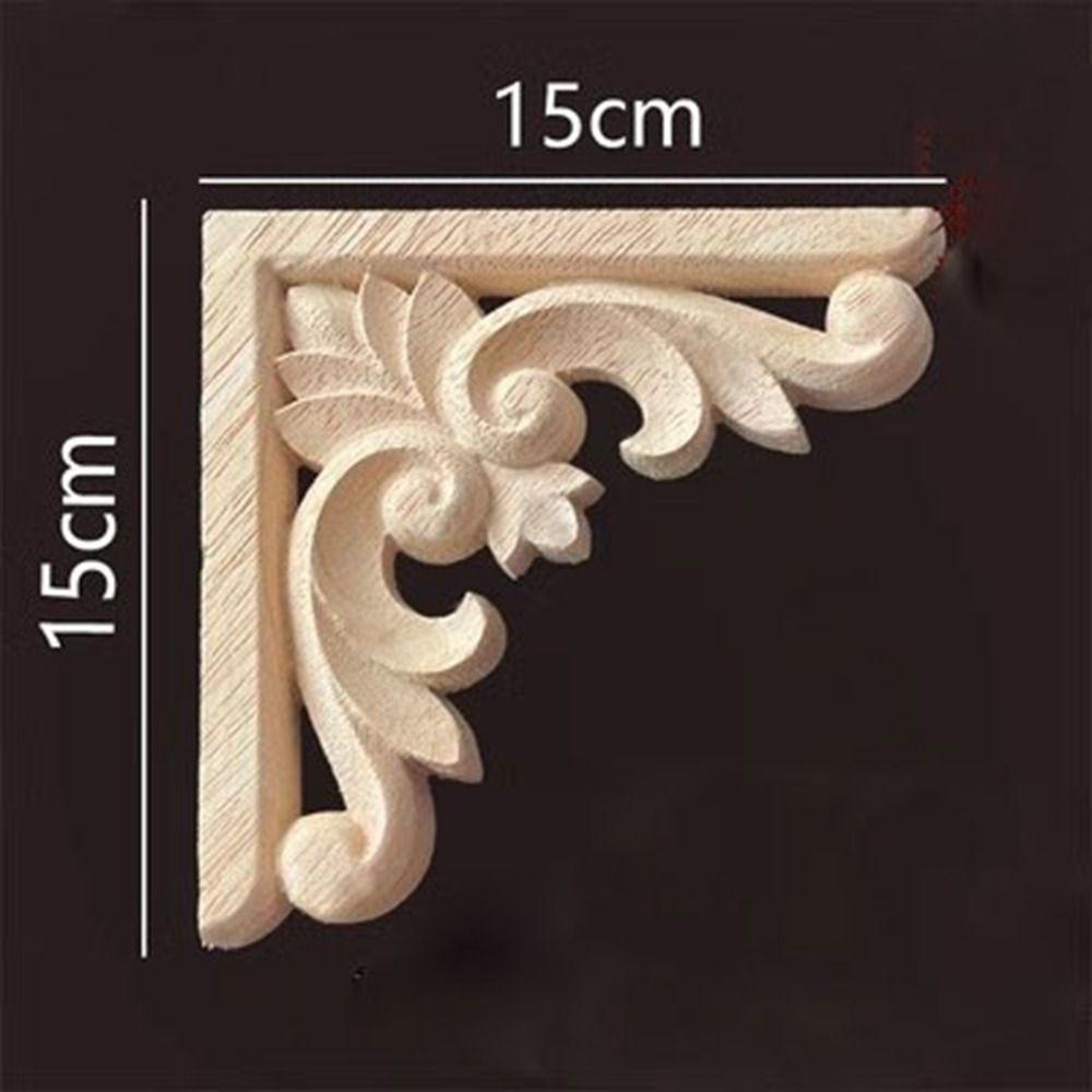 Натуральные цветочные деревянные фигурки, поделки, разные стили, угловые аппликации, рама, украшение для стены, двери
