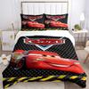 Cars Movie Poster Print 3Pcs Bedding Setduvet Cover With 2 Bedropillowcase Home Birthday Gift