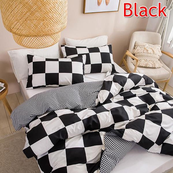 Пододеяльник, комплект из 2/3 предметов, мягкая матовая ткань из микрофибры, одинарный, Твин, двойной, полный комплект постельного белья размера Queen King, 10 размеров