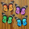 Metal Butterfly Wall Decor 7 Colors Butterflies Sculpture Iron Indoor Outdoor Hanging Wall Art For Garden Yard Fence Home Gift