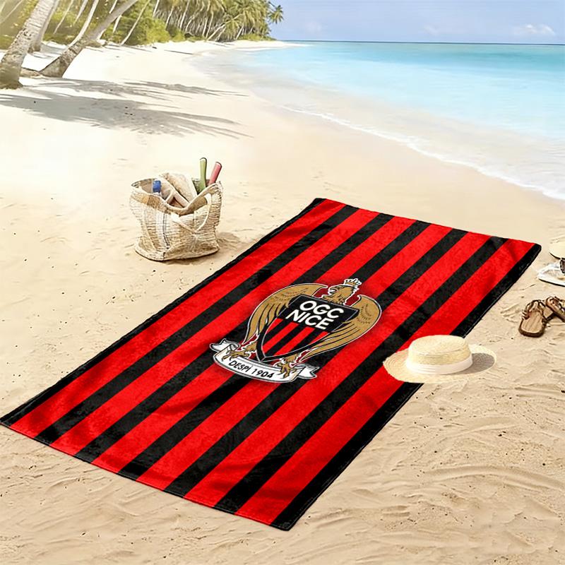 OGC Nice Print Beach Towel, Large Soft Quick Dry Towel for Beach Camping Swimming