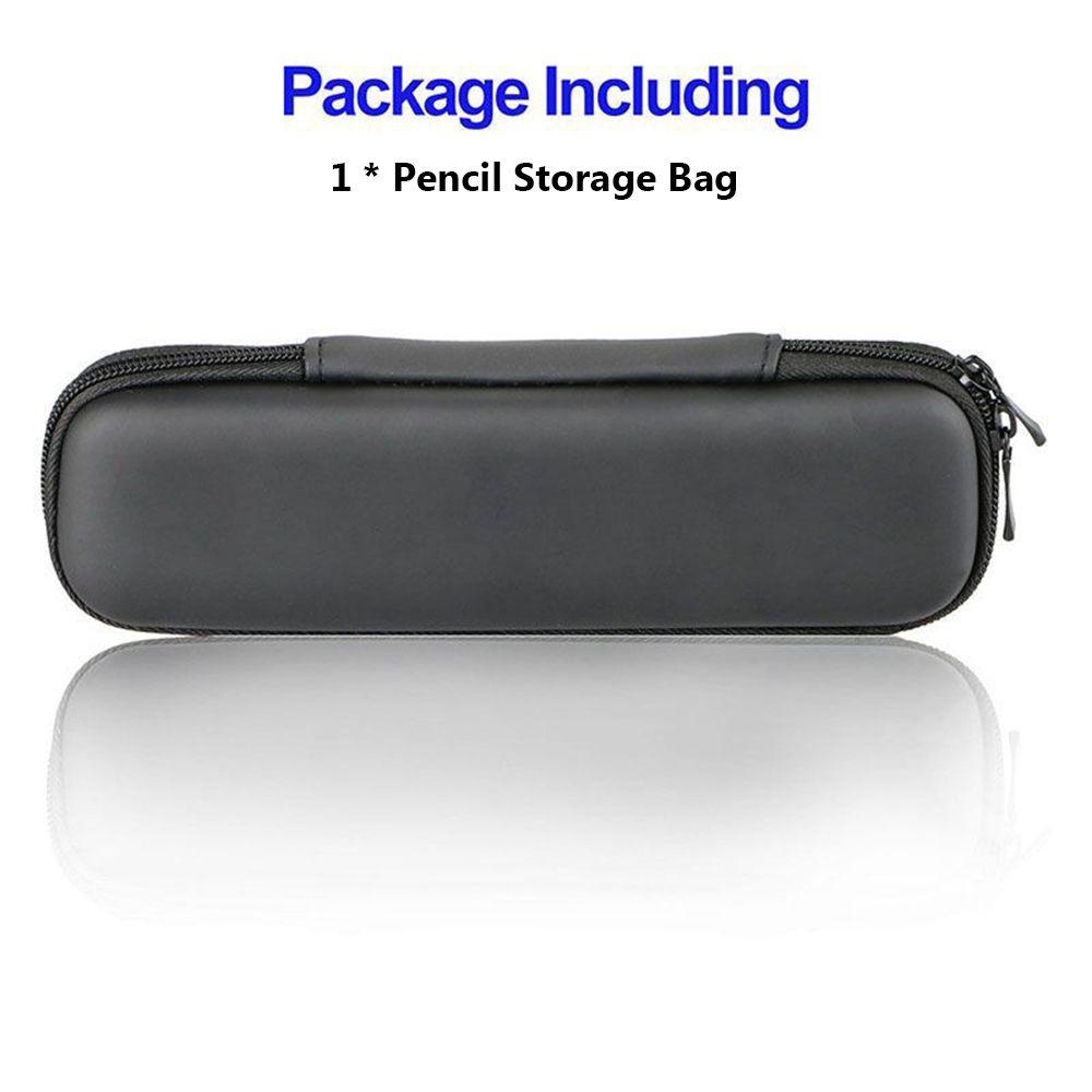 Black Makeup Box Earphone Pouch EVA Hard Shell Storage Bag Pen Case Pencil Holder Stationery Cover