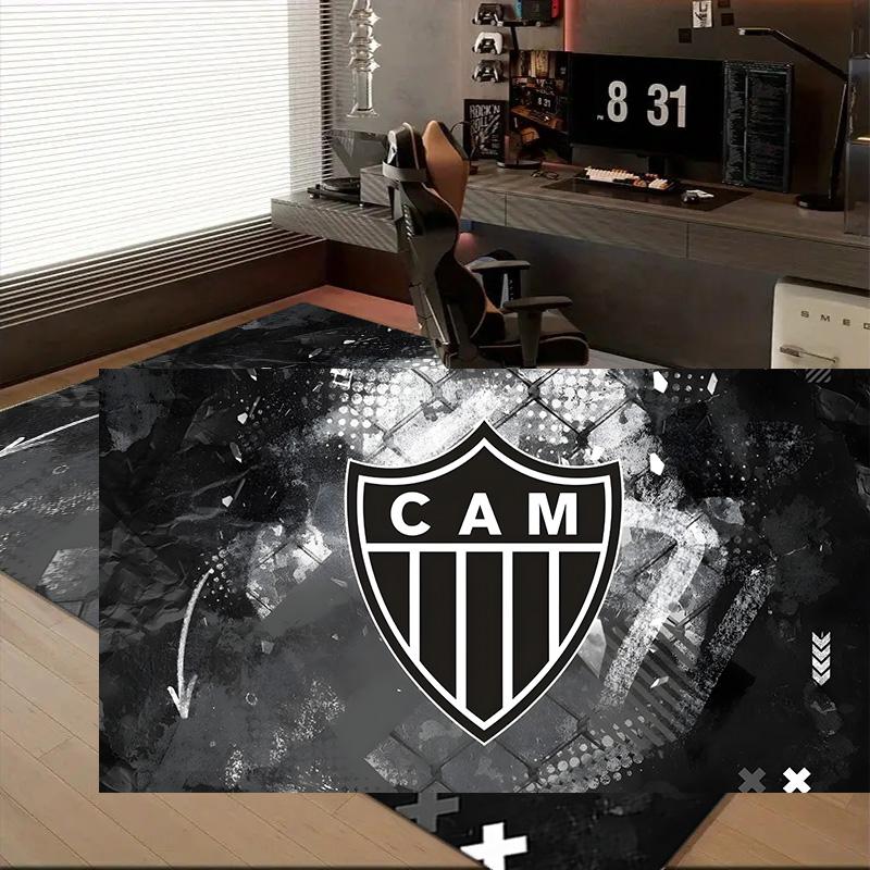 1PC Brugge Emblem Design Floor Mat for Living Room, Game Rooms, Office, Bedroom, Office Floor Mat Playful Design, Christmas fan gifts