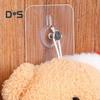10Pcs Drill Free Adhesive Hooks Strong Load-bearing Waterproof Easy To Install Picture Hangers Wall Mount Screw Hooks