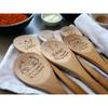 Custom Engraved Wooden Spoon Baking Cooking Supplies Kitchen Mixing Spoon Birthday Housewarming Kitchen Decor Mom Chefs Gift