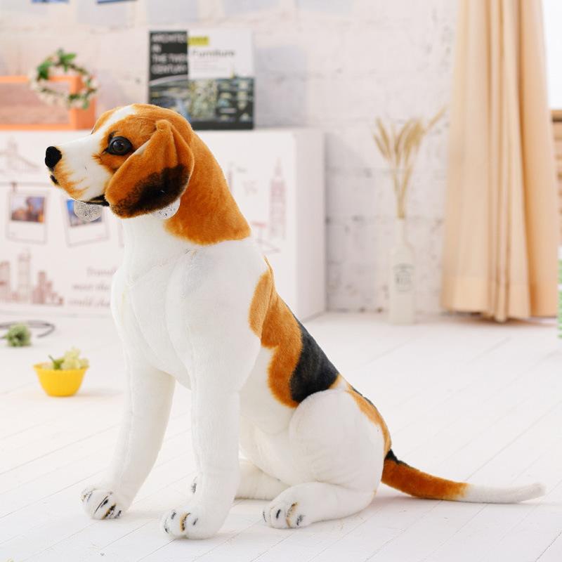 Simulation Dog Miguel Doll Plush Toy Big Wolf Dog Doll Standing Dog Lying Dog Ornament Doll
