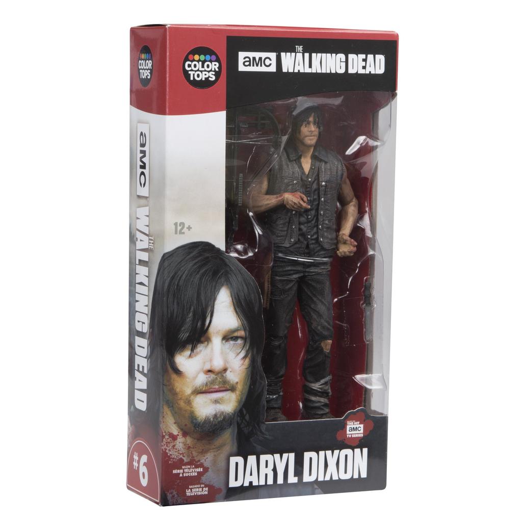 The Walking Dead Color Tops Red Wave 7 Inch Figure Daryl Dixon McFARLANE TOYS THE WALKING DEAD TWD COLOR TOPS DARYL DIXON McFarlane Toys Norman Reedus