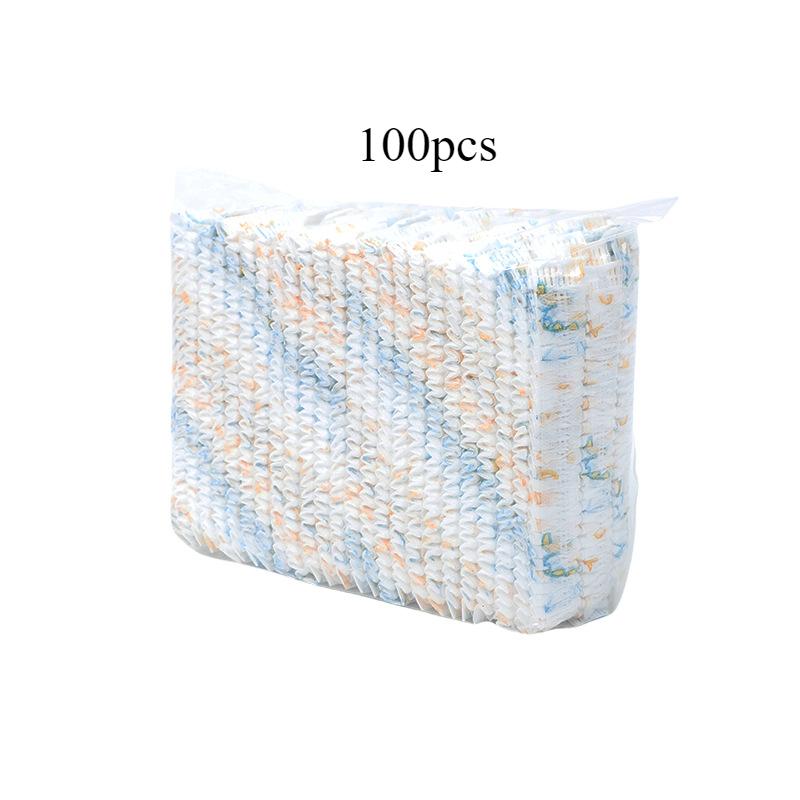 100pcs Lightweight Disposable Shoe Covers Are Portable and Perfect for Travel and Outdoor Activities