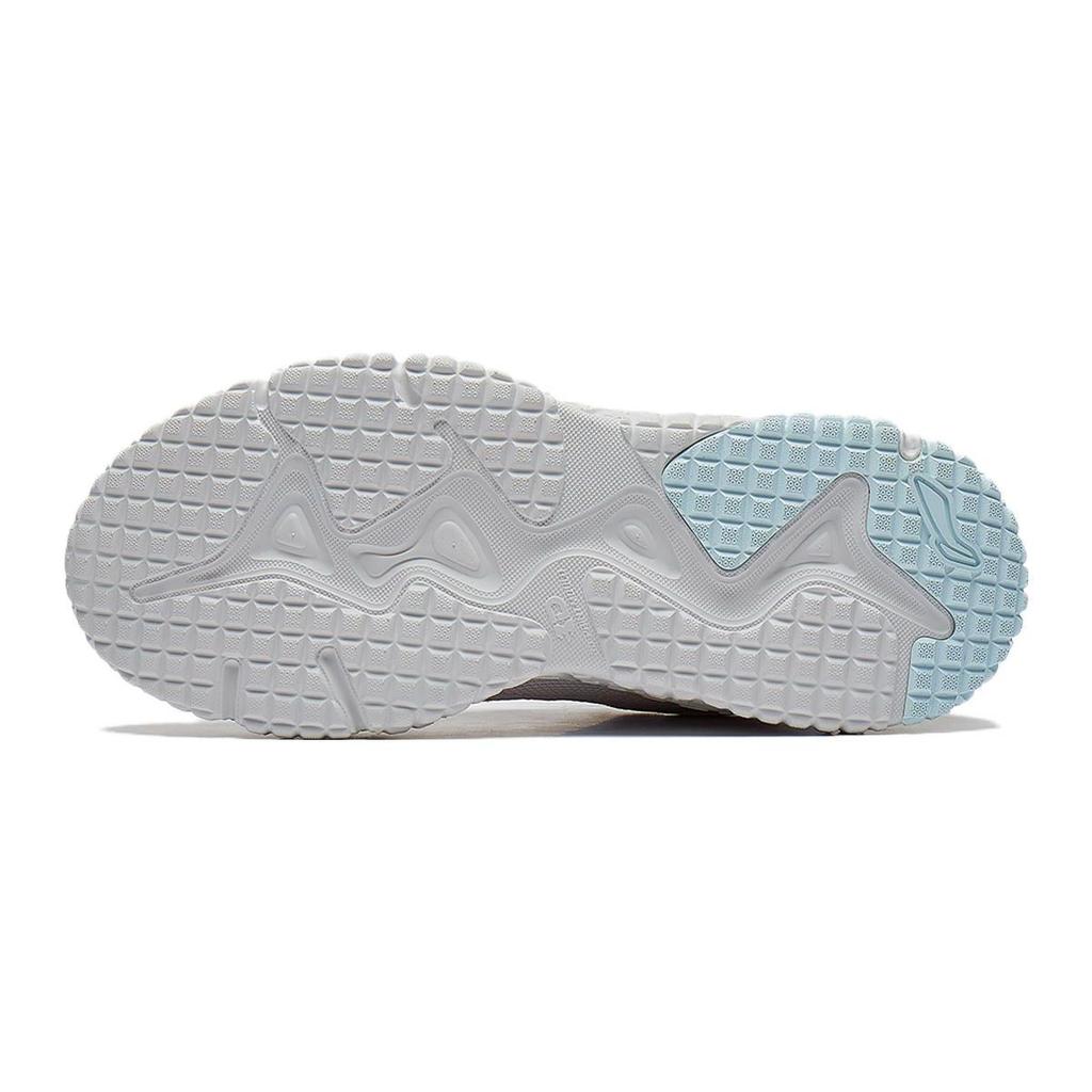 Li Ning Youth V2 Comfortable Non-Slip Rebound Breathable Casual Shoes Kids Sneaker White Gray Pink YKCT160-6